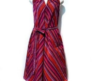 A New Day Women's Casual Purple/Orange Dress.